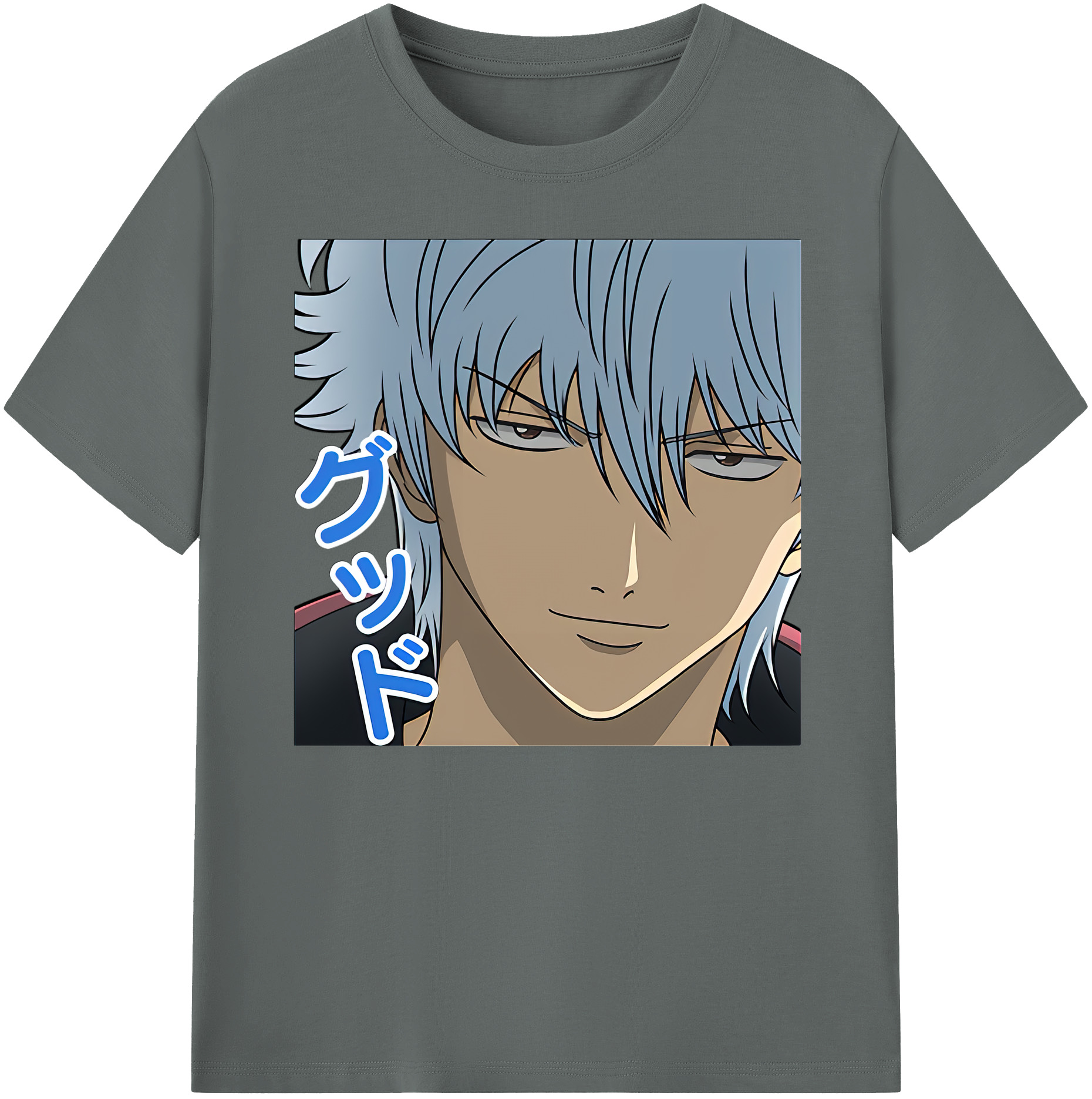 （画像用） ぎんたま 坂田銀時（さかたぎんとき） 神楽 志村新八（しむら しんぱち） GINTAMA Sakata Gintoki Kagura Shimura Shinpachi 綿100％ メンズ半袖Tシャツ｜肌触りやわらか＆通気性
